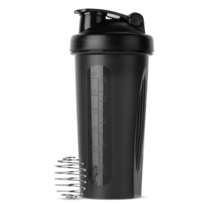 Premium Black Protein Shaker Bottle